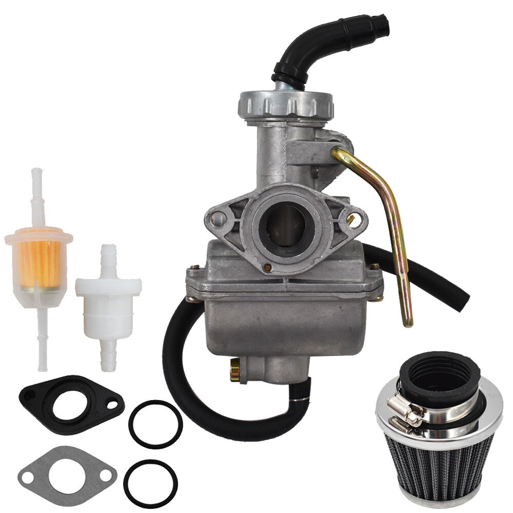 PZ20 Carburetor For 49cc 70cc 90cc 100cc 110cc 125cc Coolster NST Chinese ATV