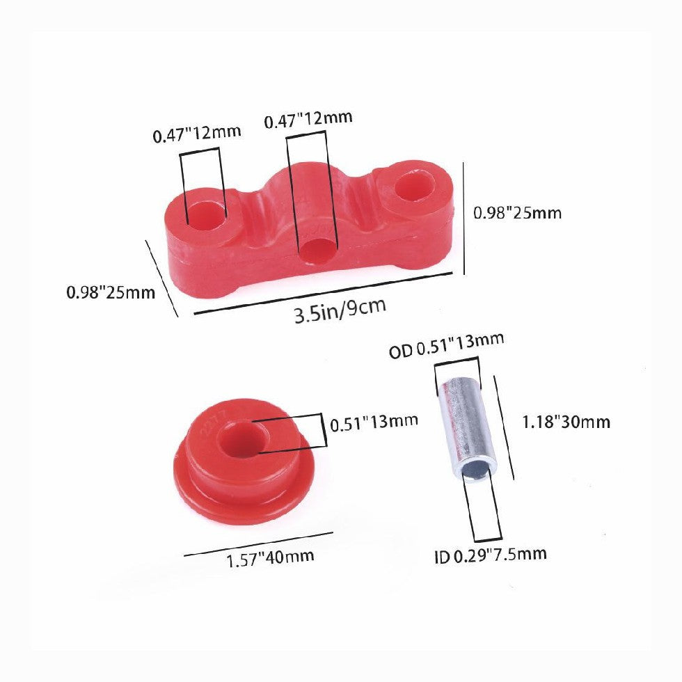 Shift Linkage Bushing Kit Urethane For Honda Civic EK EG D-Series SOHC 92-00