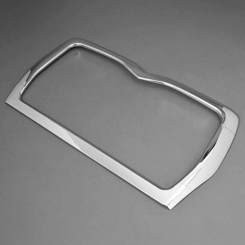 For Mack Granite CV713 T/A Grille Bracket Holder Surround Molding Chrome ABS