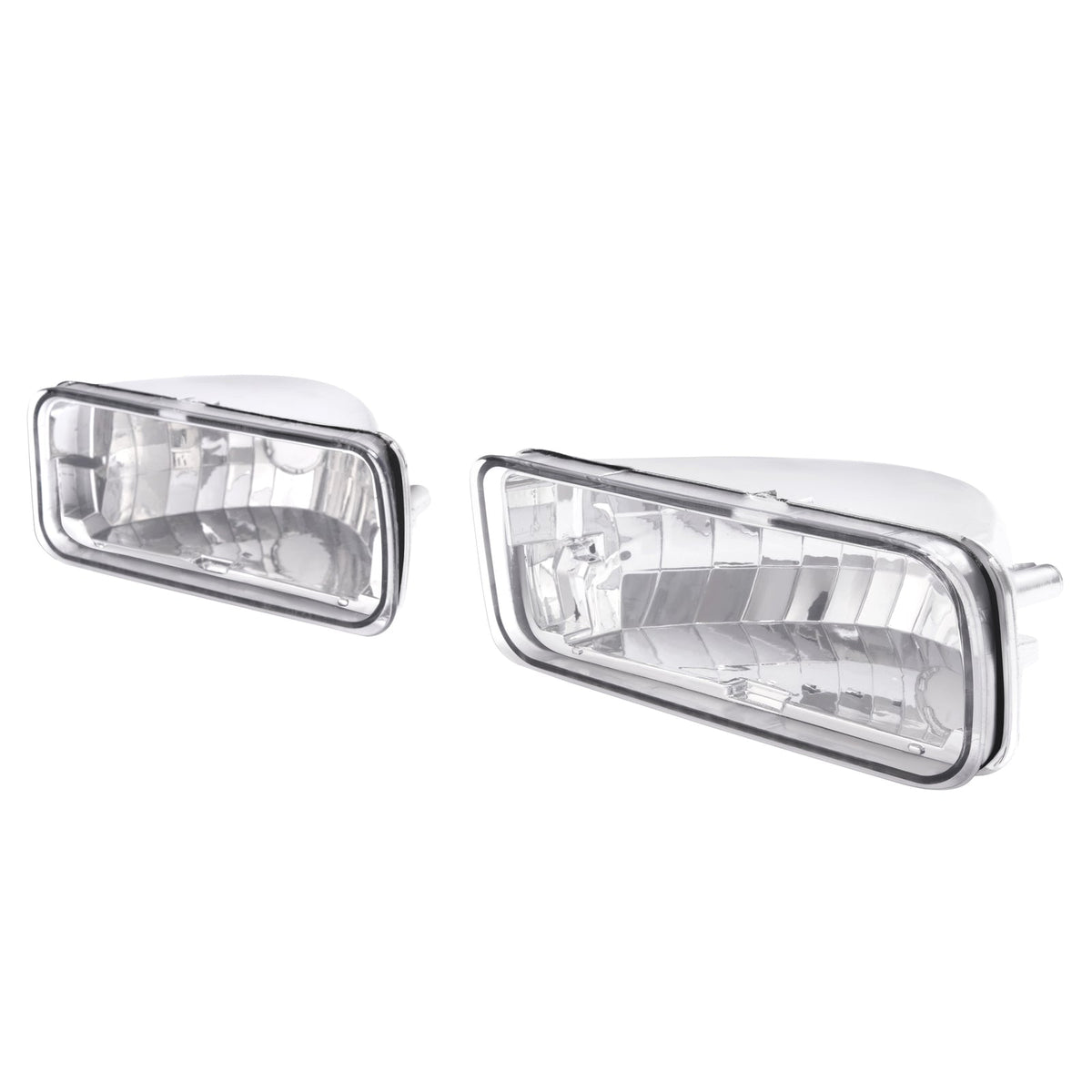 2x Clear Lens Front Bumper Turn Signal Light Assembly For Chevy Camaro 1985-1992