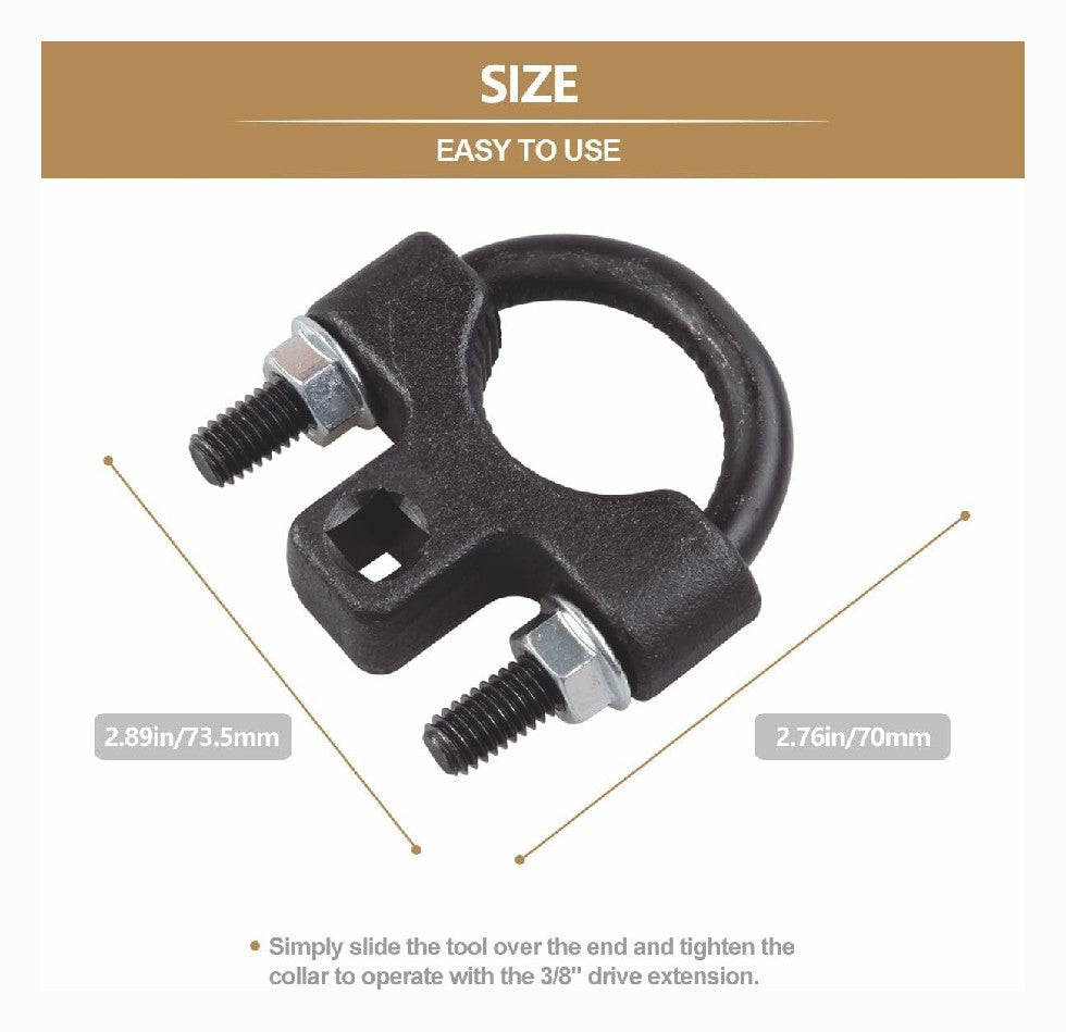 Removal Low-Profile Turner Installer Car Repair 3/8" Inner Tie Rod Tool Remover