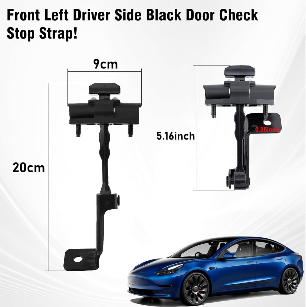 For 2017-2021 Tesla Model 3 Front Left Door Check Stop Strap 1089507-00-D New