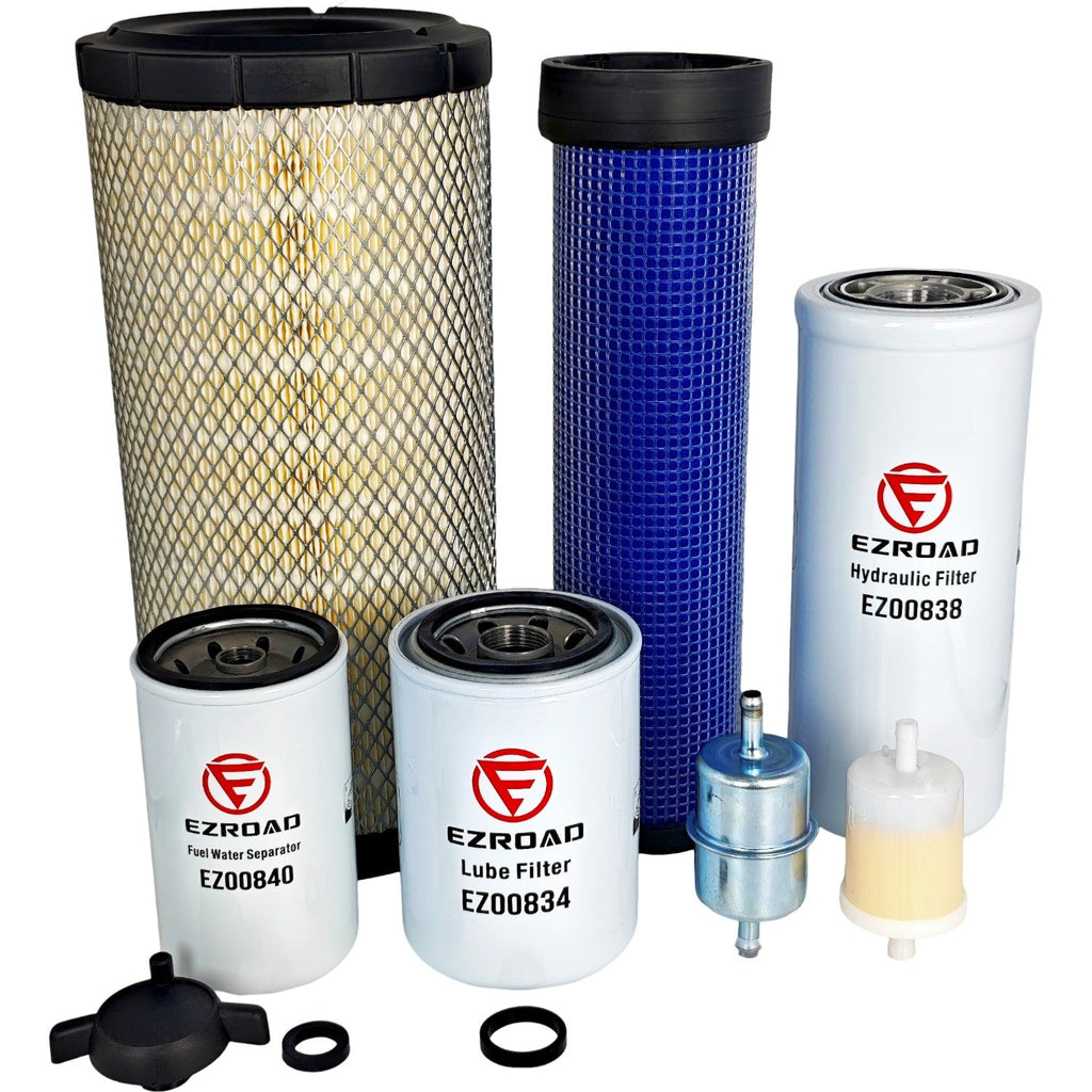 Maintenance Filter Kit Fit for Case 70XT Radial Seal Outer Inner Hyd Engine Fuel