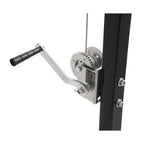 600lb Truck Hitch Game Hunting Deer Hoist w/ Winch-360 Swivel 2" Hitch Receiver