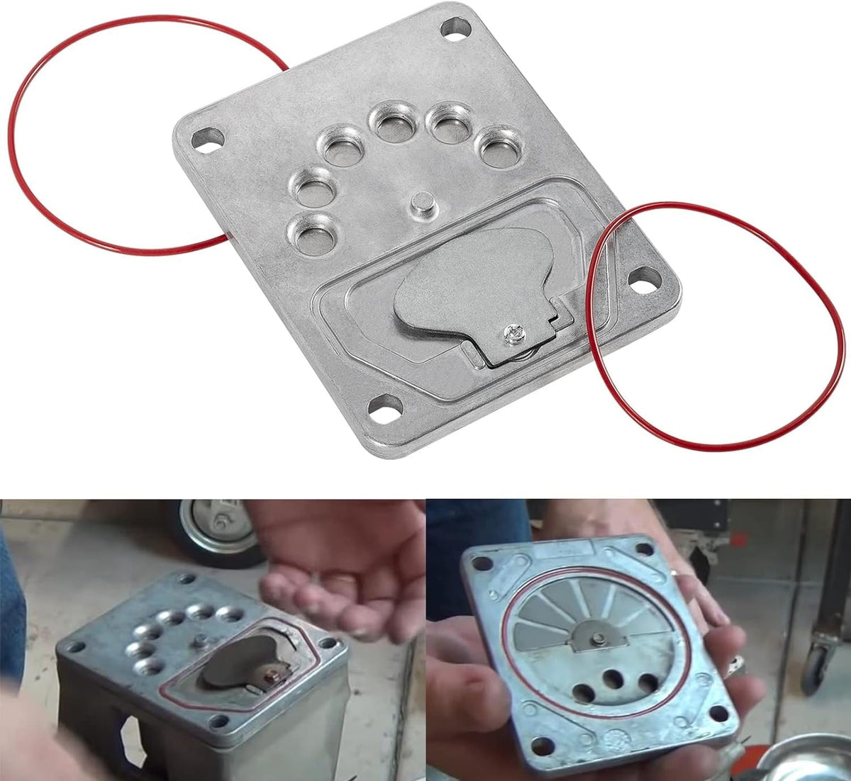 ZAC0032 Valve Plate Kit for Craftsman,Dewalt,Porter Cable,DeVilbiss,Black Decker