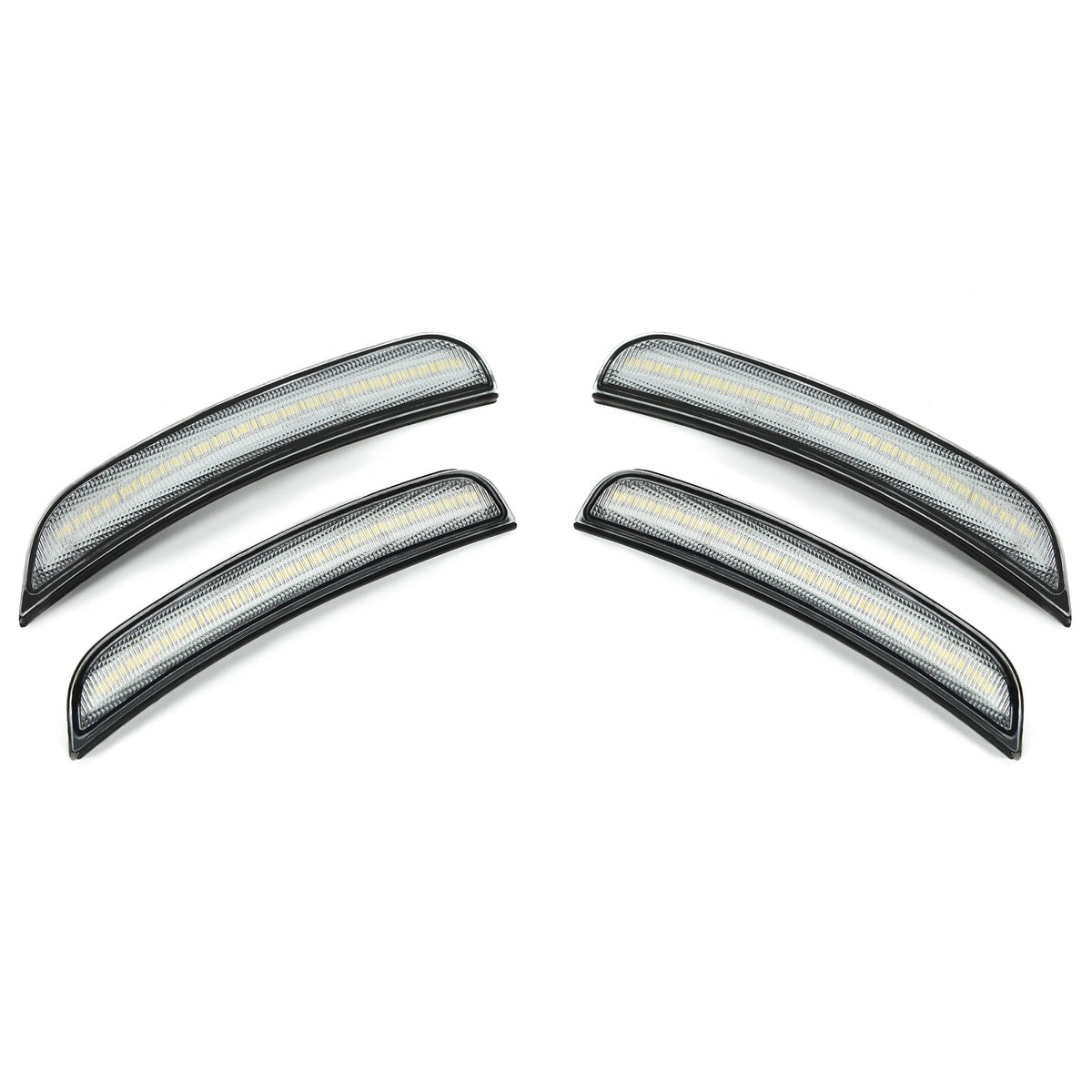LED Fender Side Marker Light Lamps For Dodge Charger 2015-2022 Clear #68214405AA