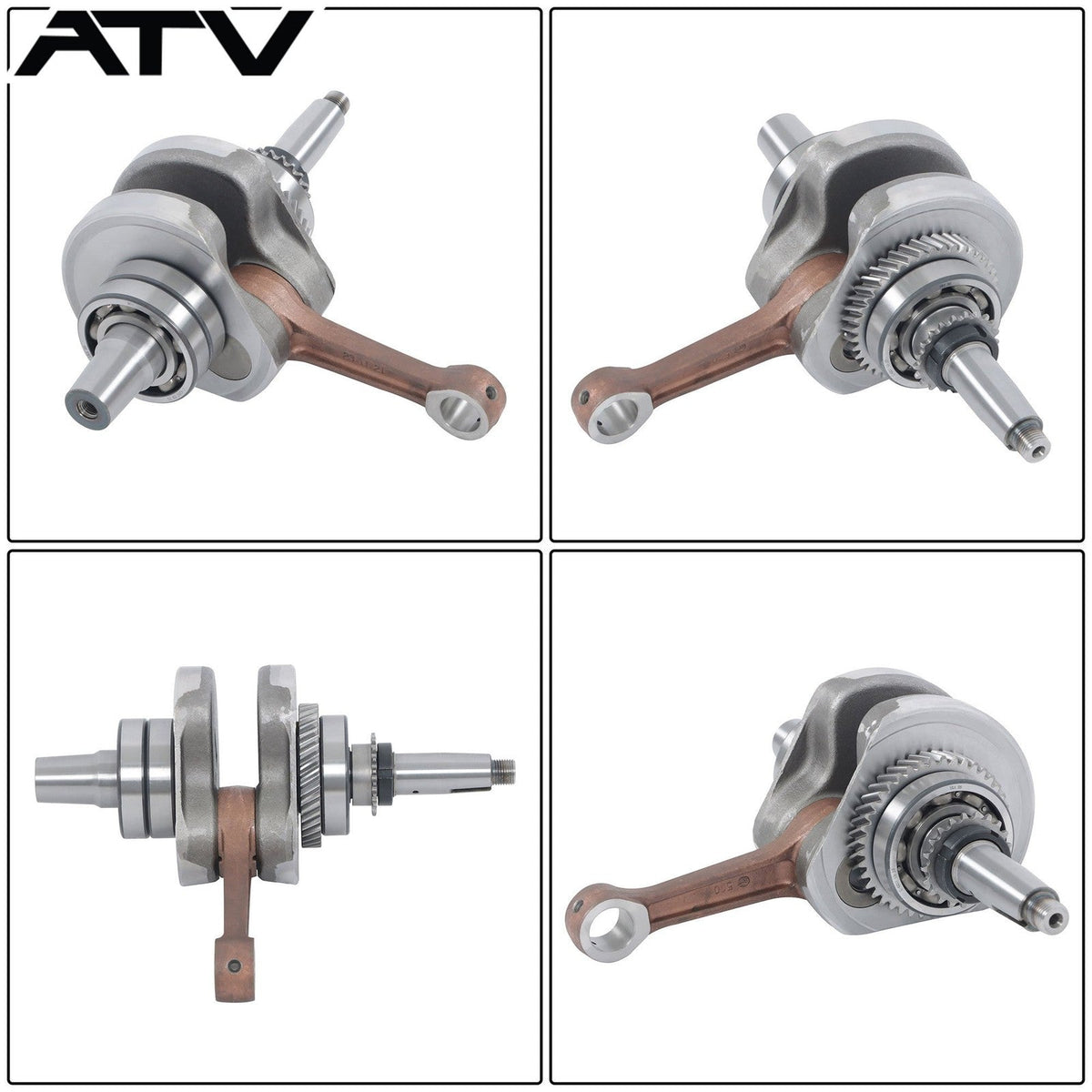 Crankshaft With Bearings &Gears For Polaris 500 Magnum Ranger Sportsman 3090323