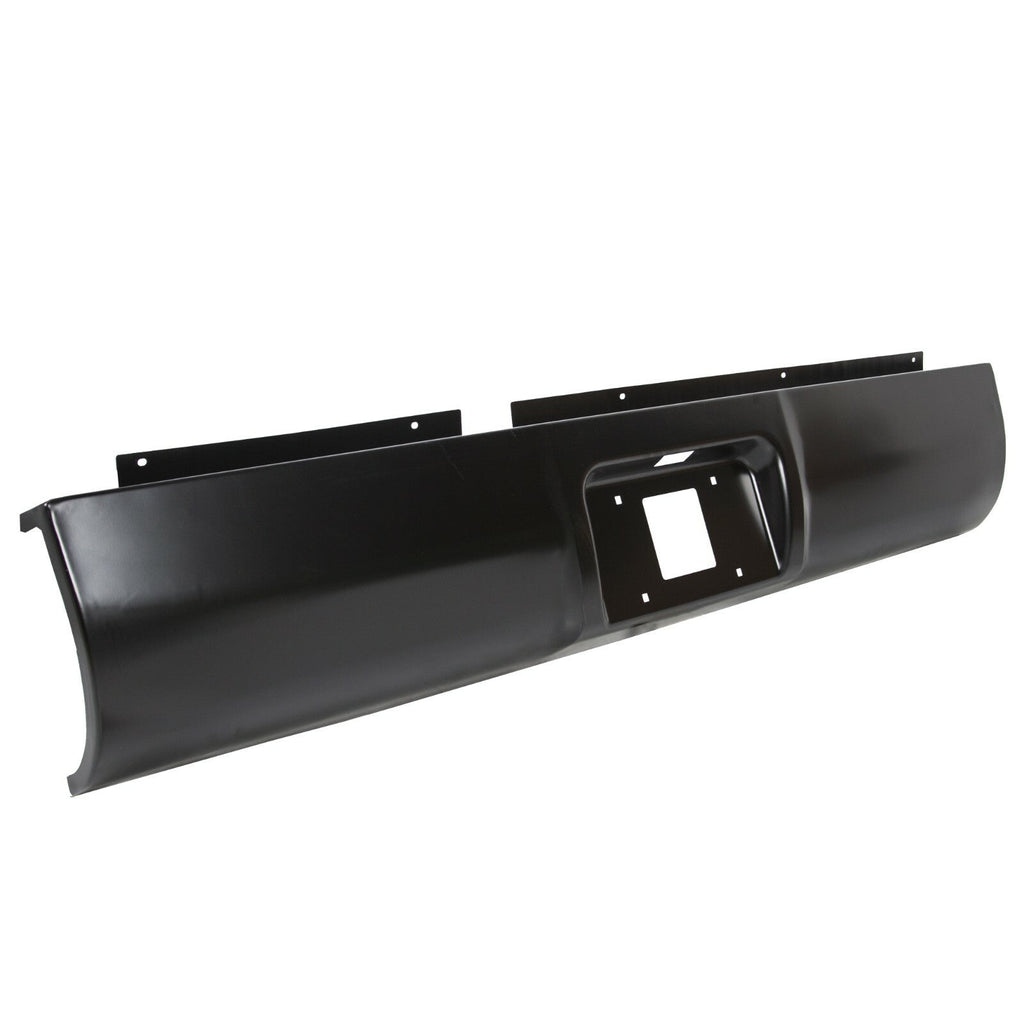 For Dodge Ram 1500 2500 3500 1994-2001 Rear Bumper Roll Pan w/LED Light Black