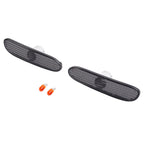 Pair Front Smoke Bumper Side Marker Lights Lamp For Dodge Neon 2000-2005 LH & RH