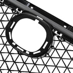 For Mazda 3 Axela 2014-2016 15 Honeycomb Upper Grille Bumper Assembly Set Black