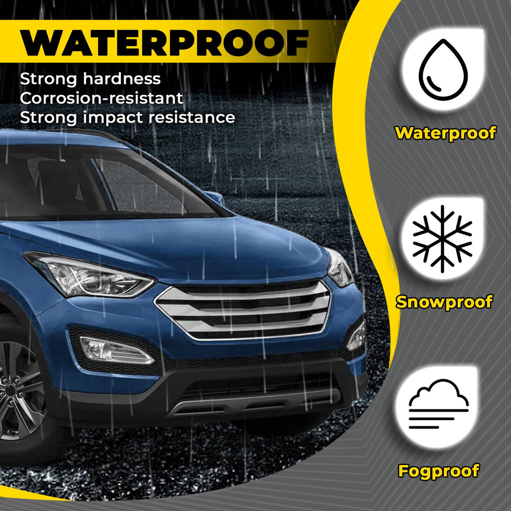 Front Driving Fog Light Lamp Assembly Pair for Hyundai Santa Fe Sport 2013-2016