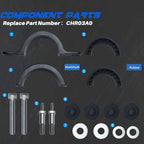for Dodge WD Durango 2011+ Upgrade Driveshaft Center Support Bearing Carrier
