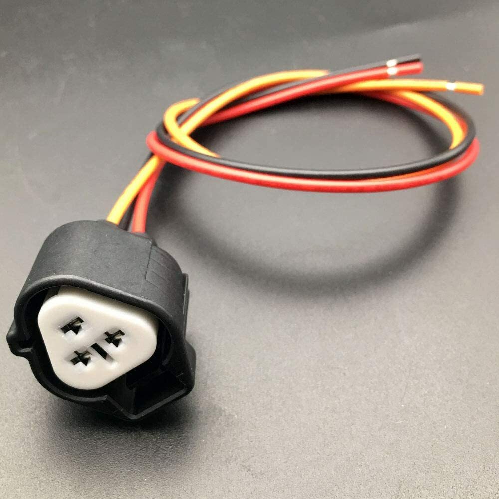 3 Pin Headlight Fog Light Turn Signal Connector Pigtail  For Nissan Mazda Subaru