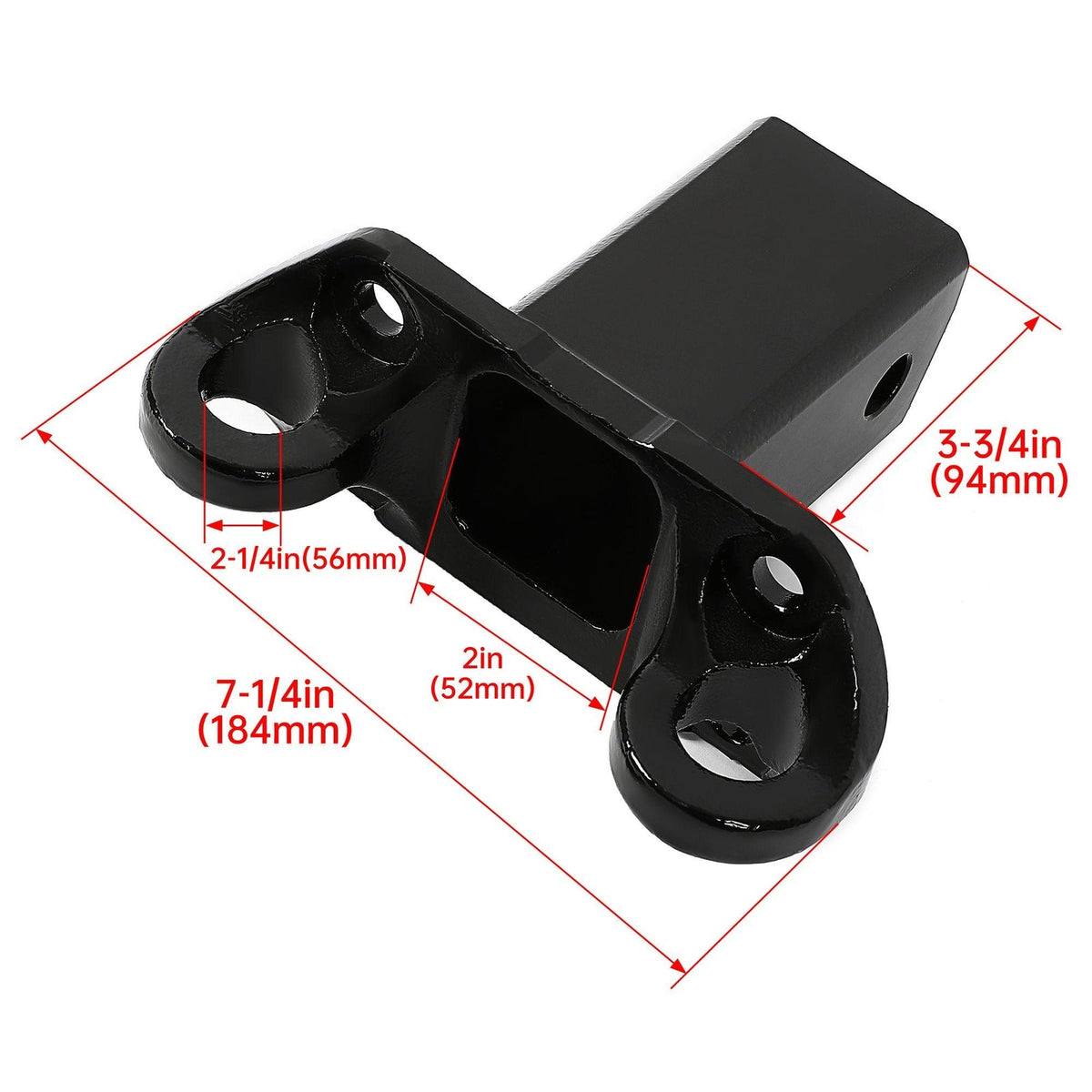 Trailer Hitch Towing Receiver Adapter W/Bolts For Toyota Land Cruiser 2002-2003