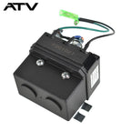 12V Solenoid Relay Contactor and Winch Rocker Thumb Switch Combo Set for ATV