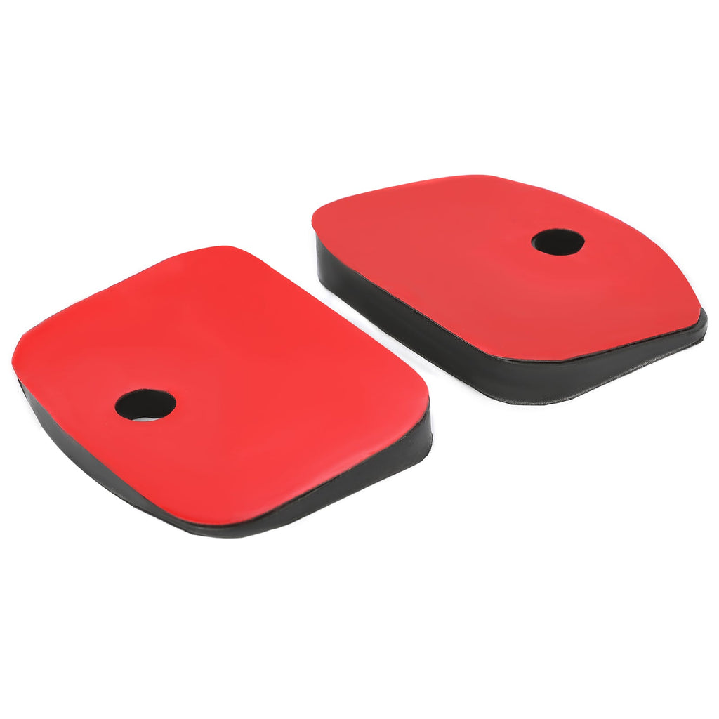 2Pcs Roof Rail Pads For Ford Transit Extended Van PE Plastic Black