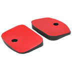 2Pcs Roof Rail Pads For Ford Transit Extended Van PE Plastic Black