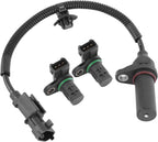 1x Crankshaft 2x Camshaft Position Sensor FOR Hyundai Tucson Kia Forte Soul USA