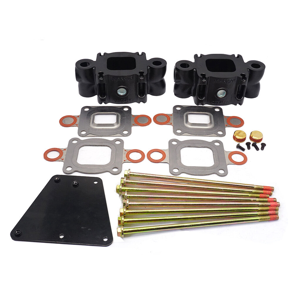3" Mercruiser Manifold Dry Joint Closed Spacer Kit Replace 864929A4 27-864549A02