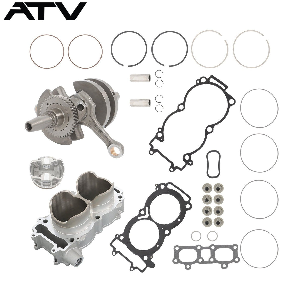 Cylinder Crankshaft Gasket 3023156 3022594 For Polaris1000 RZR XP 1000 2014-2018