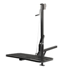 2" Hitch-Mounted Deer Hoist with Lift Platform 300 lb Game Winch Hunting Hoist