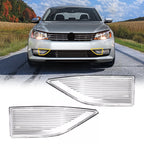 Fog Light Trim Bumper Reflector Left & Right For Volkswagen VW Passat 2012-2015