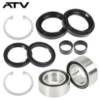 For HONDA Rancher 400 420 TRX420 Front Wheel Bearing & DUST Seal 2004-2014