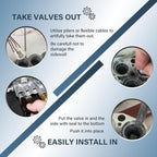 Annovi Reverberi AR2233 Check Valve Kit for RMV and RMW Pressure Washer Pumps