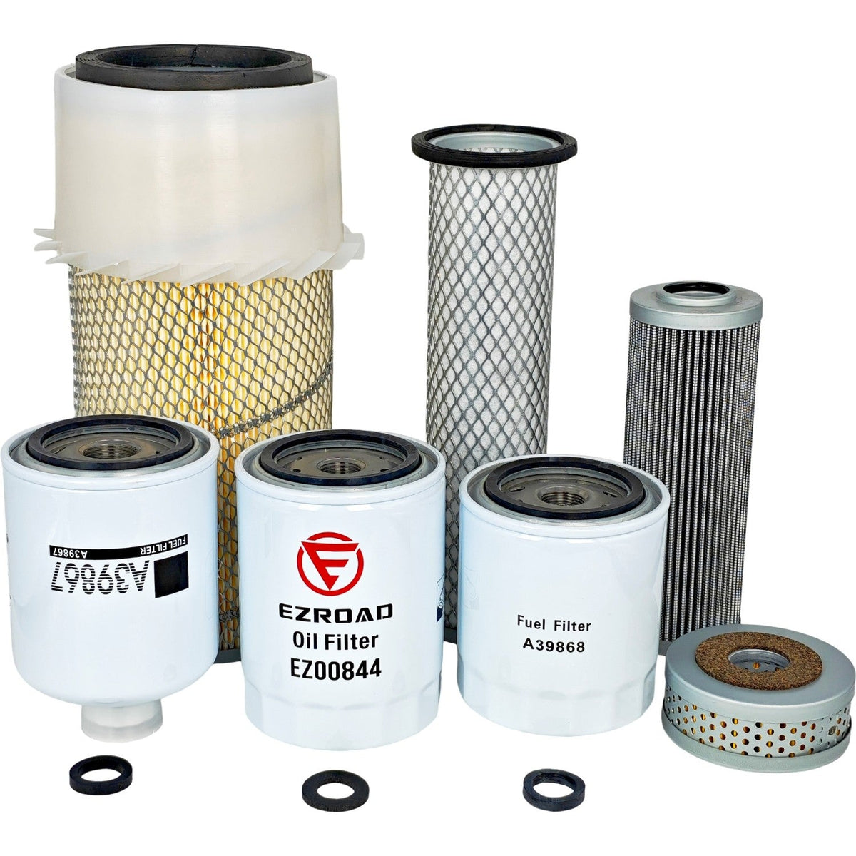 Maintenance Filter Kit for Case 580C w/ G207D Power Steering Primary Secondary