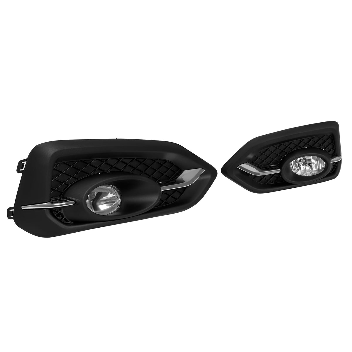 Fog Lights For Honda Civic Coupe 2Dr 2014-2015 Bumper Lamps w/Wiring+Bulbs 14-15