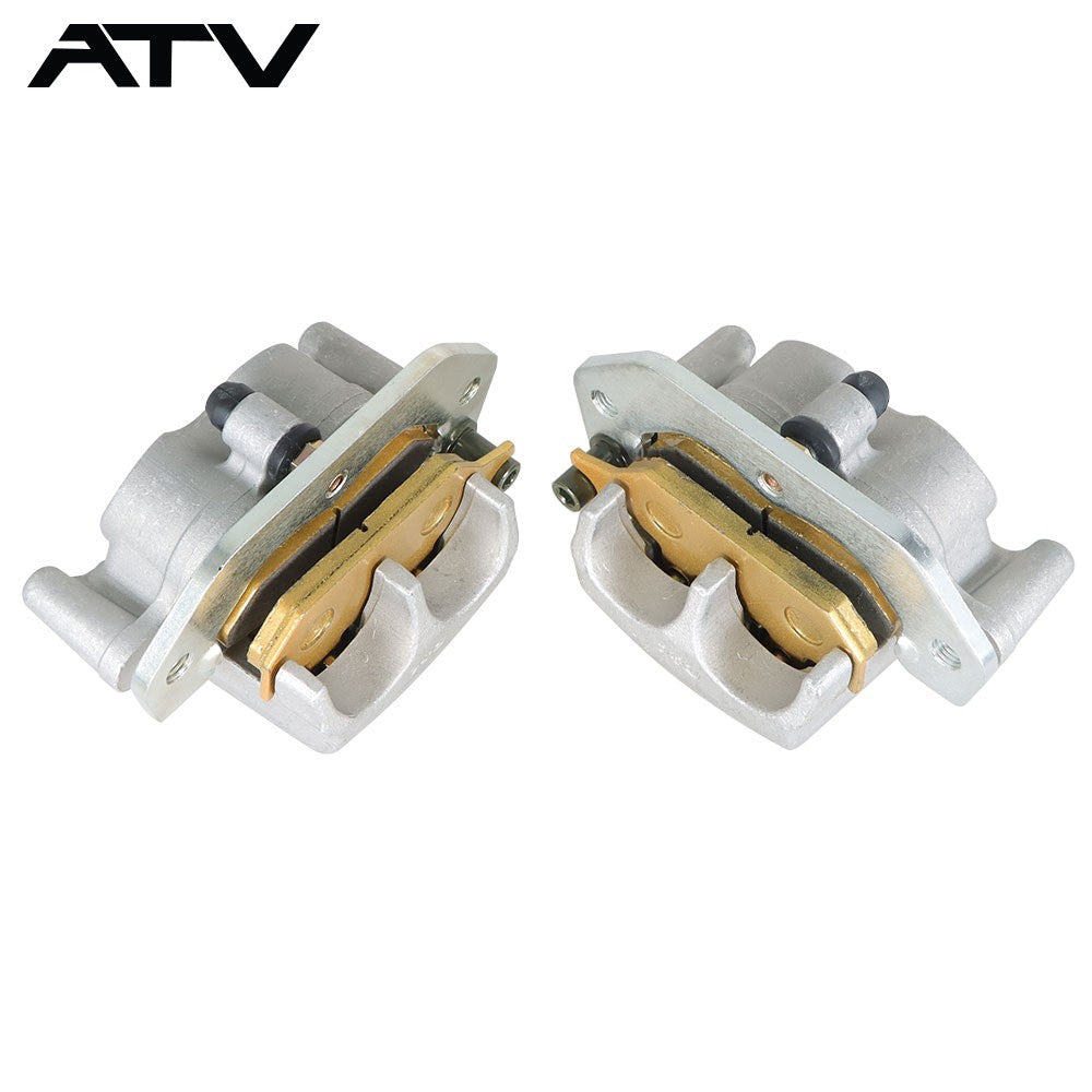Front&Rear Brake Calipers w/Pads for Yamaha Viking EPS Viking 700 YXM700 2014-21