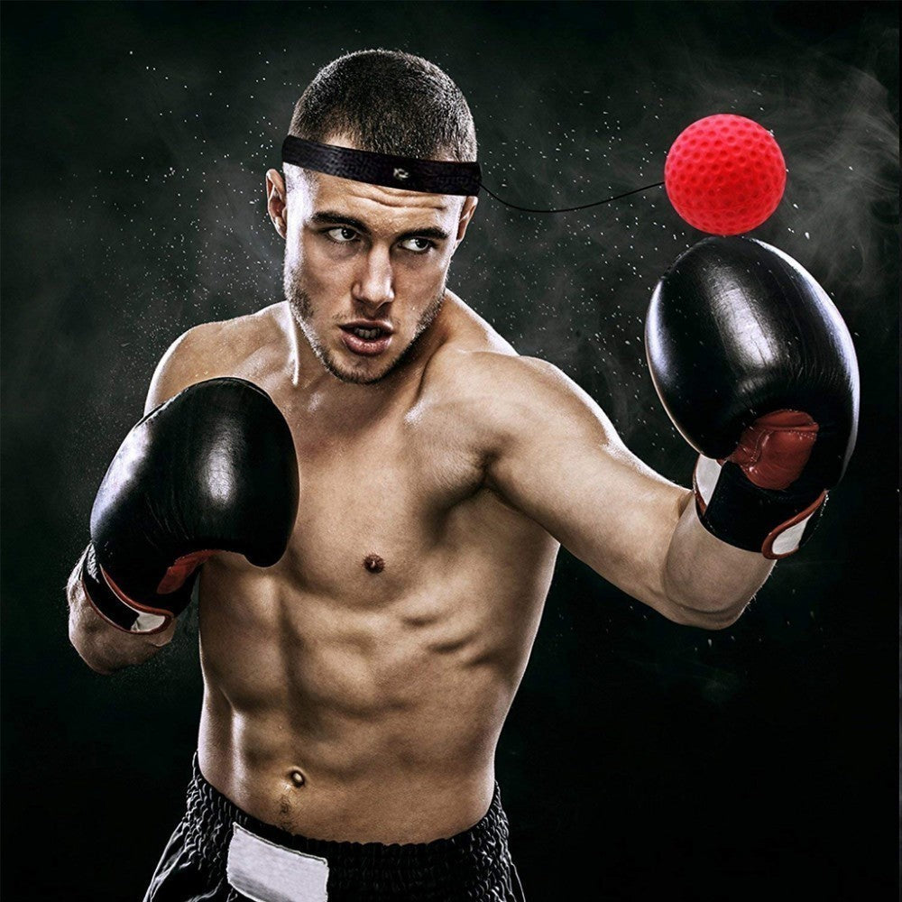 Boxing Reflex Ball with Adjustable Headbands, Training Equipment, Punching Ball