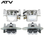 Front&Rear Brake Calipers w/Pads for Yamaha Viking EPS Viking 700 YXM700 2014-21