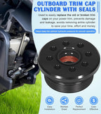 64E-43821-01-00 Screw Trim Cap Cylinder W/Seal For Yamaha 115-250HP Outboard