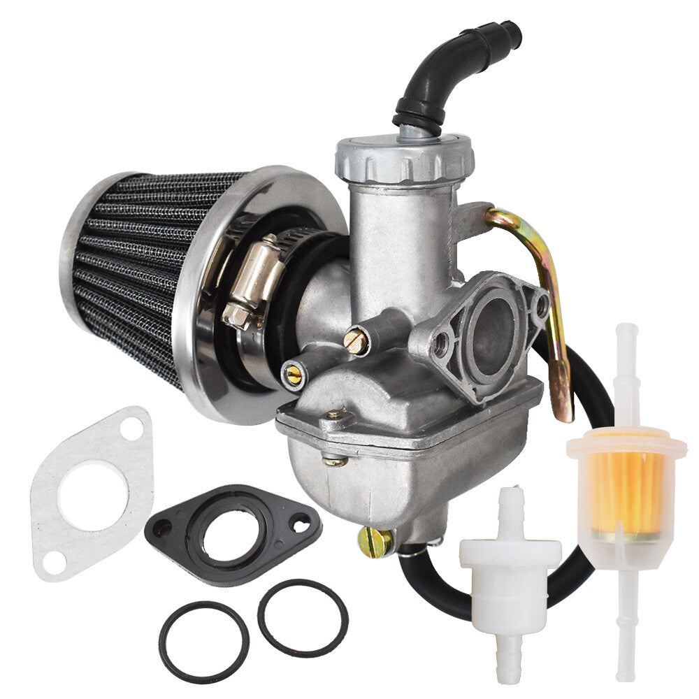 PZ20 Carburetor For 49cc 70cc 90cc 100cc 110cc 125cc Coolster NST Chinese ATV