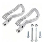 2X Front Chrome Tow Recovery Hooks w/Bolts #84195902 For GMC Sierra 1500 2019-26