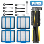 14 PCS Robot Vacuum Cleaner Replacement Parts Kit for Shark IQ R101AE(RV1001AE)