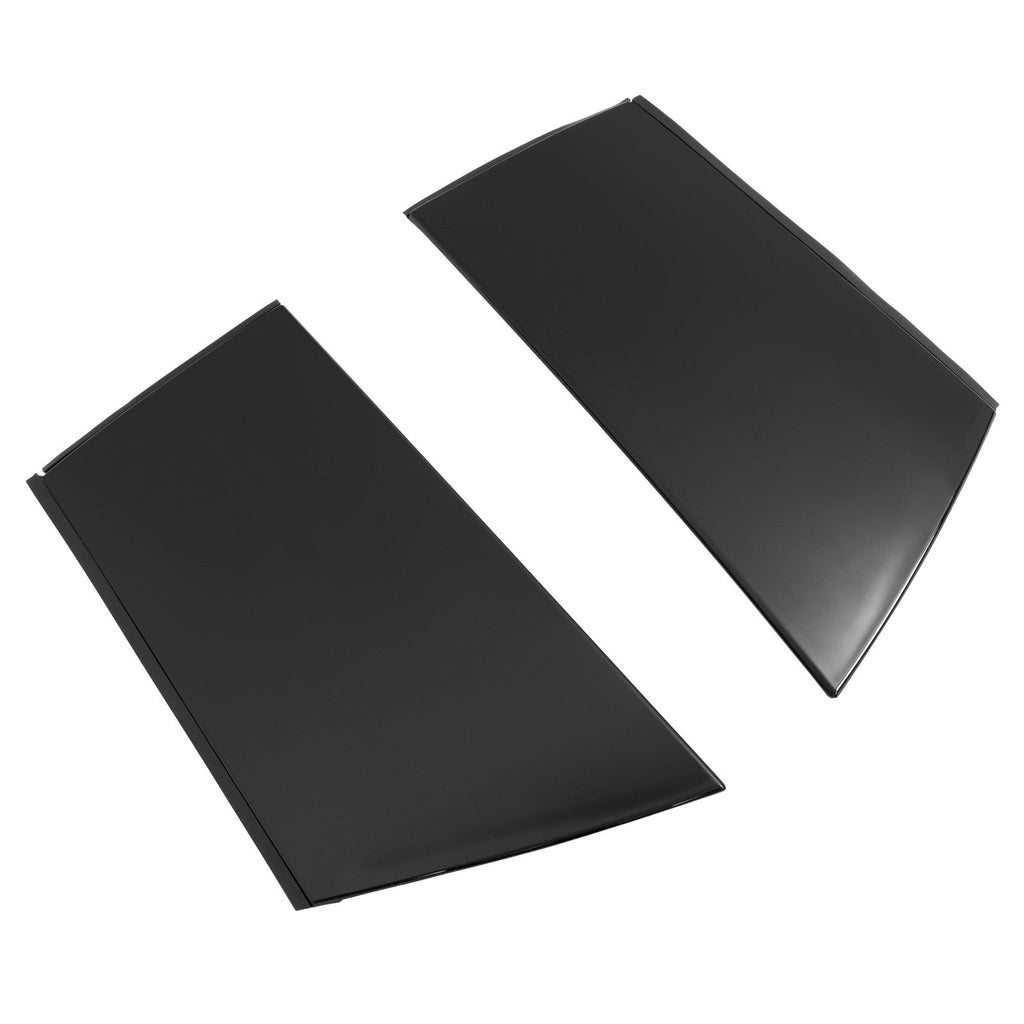 Pair Pillar Molding Trim Cover Painted Black LH & RH For 2009-2020 Nissan 370Z