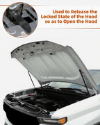 Hood Latch Release Handle For Chevy Silverado Sierra 1500 2019-2025 84129825