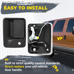 For Ford 1999-2016 F-250 F350 Outside Exterior Door Handle Front Left Right Pair