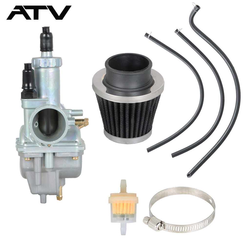 Carb & Air Filter For 2001 kawasaki Bayou 220 Carburetor KLF220A
