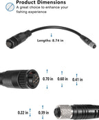 MKR-US2-1 Universal Sonar 2 Adapter Cable for 1852061 Garmin GPSMAP Fishfinder