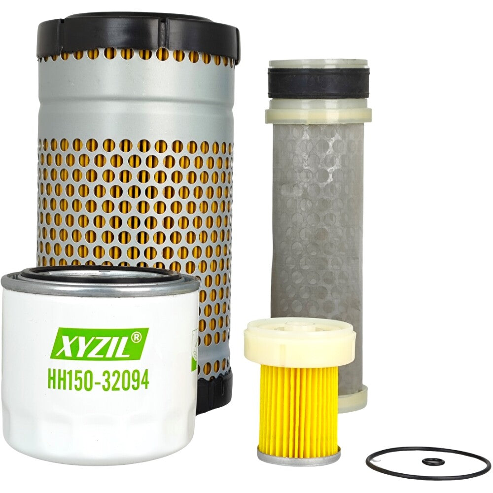 Engine Oil Fuel Air Filter Kit Fit for Kubota RTV-X1140W RTV-X1100CR