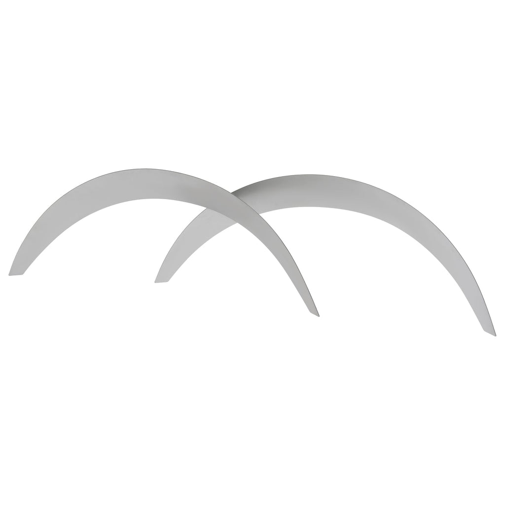 Steel Universal Anti-Rust Oil Metal Fender Flares 2" Wide 4-piece set