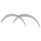 Steel Universal Anti-Rust Oil Metal Fender Flares 2" Wide 4-piece set