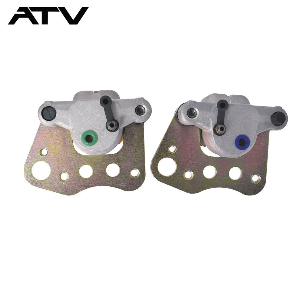 Front Left Right Brake Calipers w/Pads For Polaris Sportsman 335 400 500 600 700