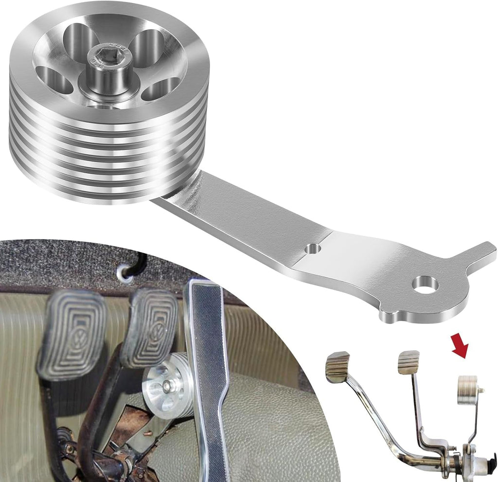 8511 Billet Aluminum Roller Gas Pedal for 1949-1977 Stock Volkswagen VW Bug Ghia