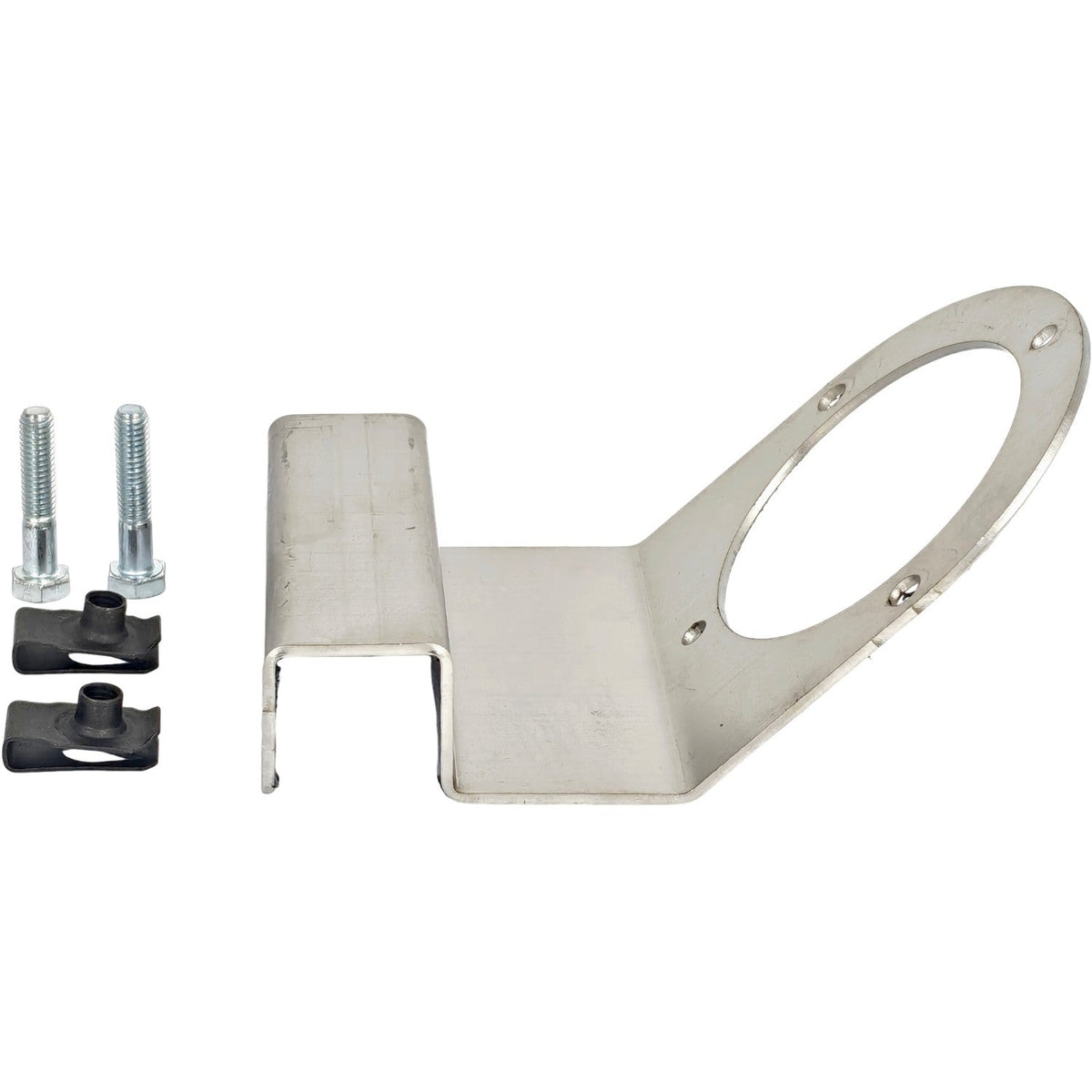 Fit Sgl/Dbl Frame Watermelon Light Bracket 45° Angled Down SS Univ Mount
