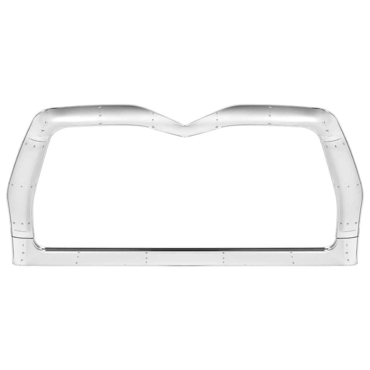 For Mack Granite CV713 T/A Grille Bracket Holder Surround Molding Chrome ABS
