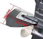 Sport 200 Black Hydrofoil For 8 to 40HP Stabilizer Outboard Lower Unit Boat